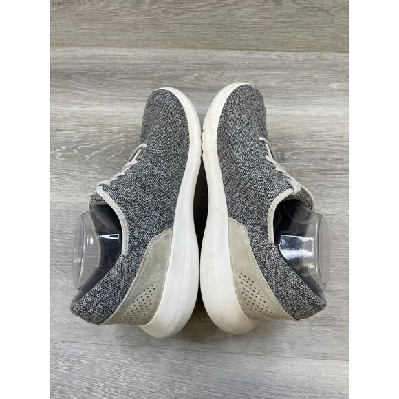 Kizik Madrid Eco Mens Sneakers Gray Knit 12 Lace Up Comfort Casual Walking Shoes main image 8